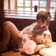 新款和服性感印花雪紡日式成人睡袍開襟誘惑浴衣