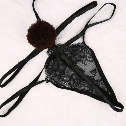 領蝴蝶結三點式連扣套裝(不包含網襪,面紗,羽拍)