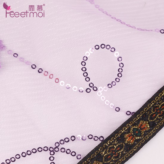 中國風古典牡丹刺繡網紗性感肚兜套裝