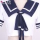 清純甜美彈力學生裝可愛領結制服誘惑學生服套裝
