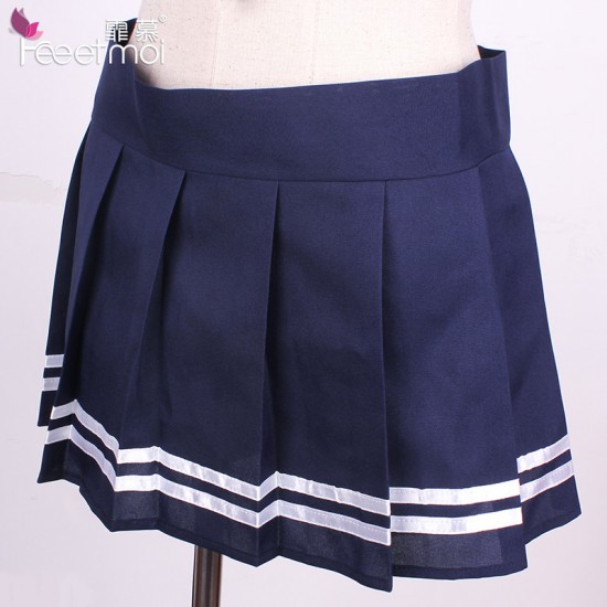 清純甜美彈力學生裝可愛領結制服誘惑學生服套裝
