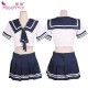 清純甜美彈力學生裝可愛領結制服誘惑學生服套裝