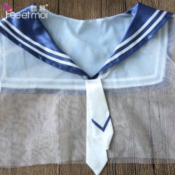 透明網紗哩士學生裝