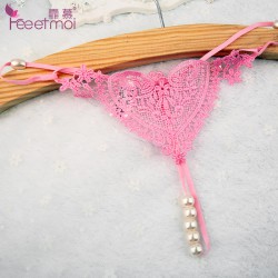 性感蕾絲三點式T褲套裝