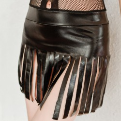 鐵鏈禁錮貓女短裙套裝